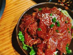 秘制香辣牛肉-胖记烤肉(江汉路店)