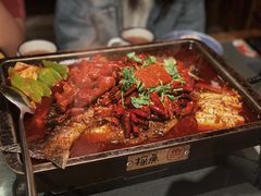 -探鱼·鲜青椒爽麻烤鱼(银泰城店)