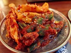 泡菜拼盘-大阪烧肉BAKA一代(国贸商住大厦店)