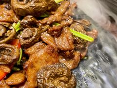干口蘑炒牛柳-茶叁酒肆·楚味江湖(菱角湖店)