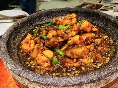 石锅鸡汤豆腐-绿茶餐厅(平谷华联店)