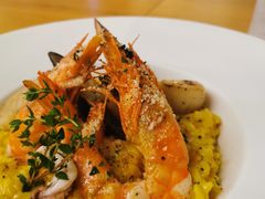 藏红花海鲜意大利烩饭-JANS意式简餐厅·惠灵顿牛排