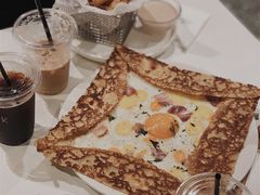 杂菌培根鸡蛋可丽饼-GOTLOT COFFEE&KITCHEN角落厨房NOOK店
