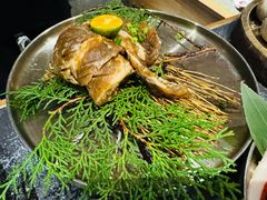 -草家酱蟹炭火烤肉店(珲春南路二店)