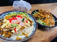 特色海鲜打卤面-大姨捞面(新安花园店)