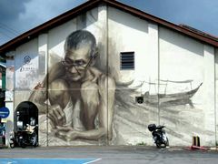 -槟城街头艺术街区