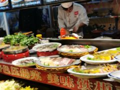 自助取餐区-柴火大院烤鸭民间菜