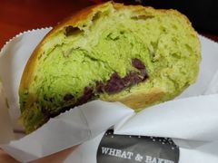 自家红豆抹茶面包-WHEAT&BAKER-麥(凯德来福士店)