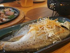 清蒸鲈鱼-无届青年餐馆(熙街店)