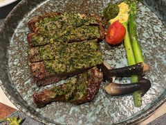 400度炭烤烟熏香草牛排-食间牛排(湖西路店)