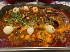 荔枝香辣清江鱼-鱼酷活鱼烤鱼(恒隆广场店)