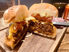 辣味双层牛肉碎汉堡-Q MEX 库迈墨西哥餐吧(中骏世界城店)