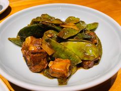 排骨炖油豆角-一轩饺子馆(丽都店)