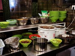 自助调料区-张记牛肉面馆(天津路店)