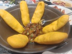 地锅茄子-洪福龙虾
