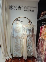 -懿沉香中式嫁衣礼服秀禾服龙凤褂马来褂旗袍总店