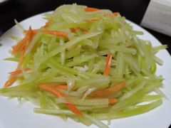 凉拌笋丝-玫瑰红烤羊排(北新桥三条店)