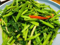 腐乳空心菜-金谷园饺子·烧烤(人大总店)