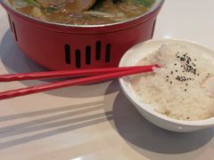 酱汤牛肉蔬菜锅-喜家德虾仁水饺(金融中心店)
