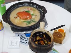 -长城砂煲田鸡粥