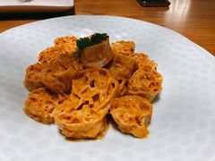 凉拌藕面筋-新海渔港·胶东海鲜家常菜·家宴(奥体中心店)