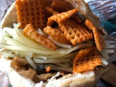 鸡蛋花干夹馍-三兄弟高炉烧饼