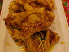 特色锅包肉-闯关东东北农家菜(崂山石老人店)