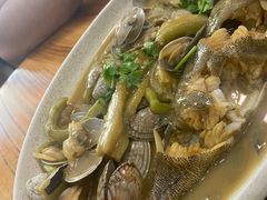 黄鱼茄子顿蚬子-小郭私房菜·海肠捞饭店(学士街店)