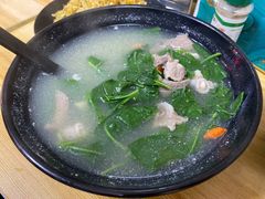 枸杞叶猪杂汤-汕尾小吃铜盘推(埔尾篮球场店)