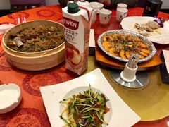 铁板蒜蓉焗大虾-不倒翁·徽天下名菜楼(马鞍山路店)