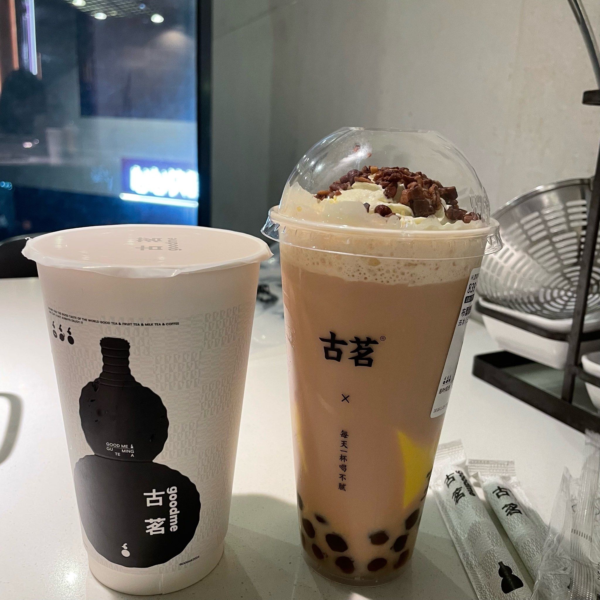 在古茗最爱的两杯