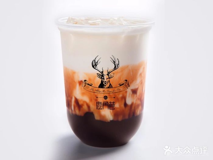 鹿角巷(人民广场店)黑糖鹿丸鲜奶图片