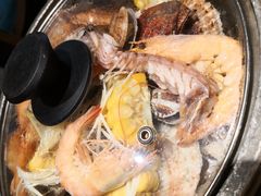 海鲜火锅底-虾宝贝胶东海鲜·渔家菜(小西天店)