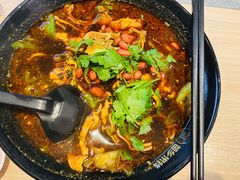 香辣肚片米线加肉片-苗乡米线(建军路店)