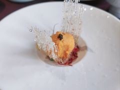 黄金甲配8年卡露伽鱼子酱-于塗·文化餐厅(棕榈店)