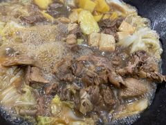-粘豆包柴火铁锅炖