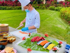 -JW万豪厨房餐厅·滨海草坪烧烤·海鲜·海景(三亚绿发山海天JW万豪酒店)