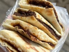 白糖胡麻粑粑-眼镜粑粑