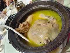 崂山泉水鸡-崂山水果园农家宴(泉水鸡店)