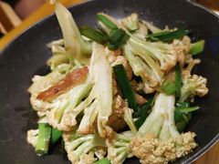 干锅花菜-丁记盐蘸牛肉·新杭菜(河东路店)