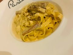 培根蛋汁白酱宽意面-BONAZZA 意大利餐厅