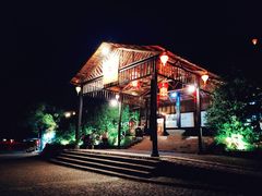 -天门沟九州驿站树上汤泉