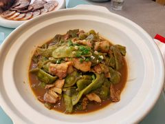 油豆角五花肉-添福来墨鱼饺子 · 海鲜东北菜(大连星海·黄浦路店)