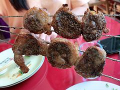 烤大腰-北京龙庆四季香农家饭庄·灶台鱼·碳烤虹鳟鱼(龙庆峡店)