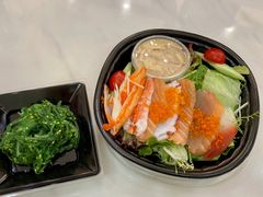 海鲜蔬菜沙拉-上清·三文鱼鲜寿司(同德店)