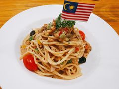 奶油培根意面-西堤复合时尚餐厅