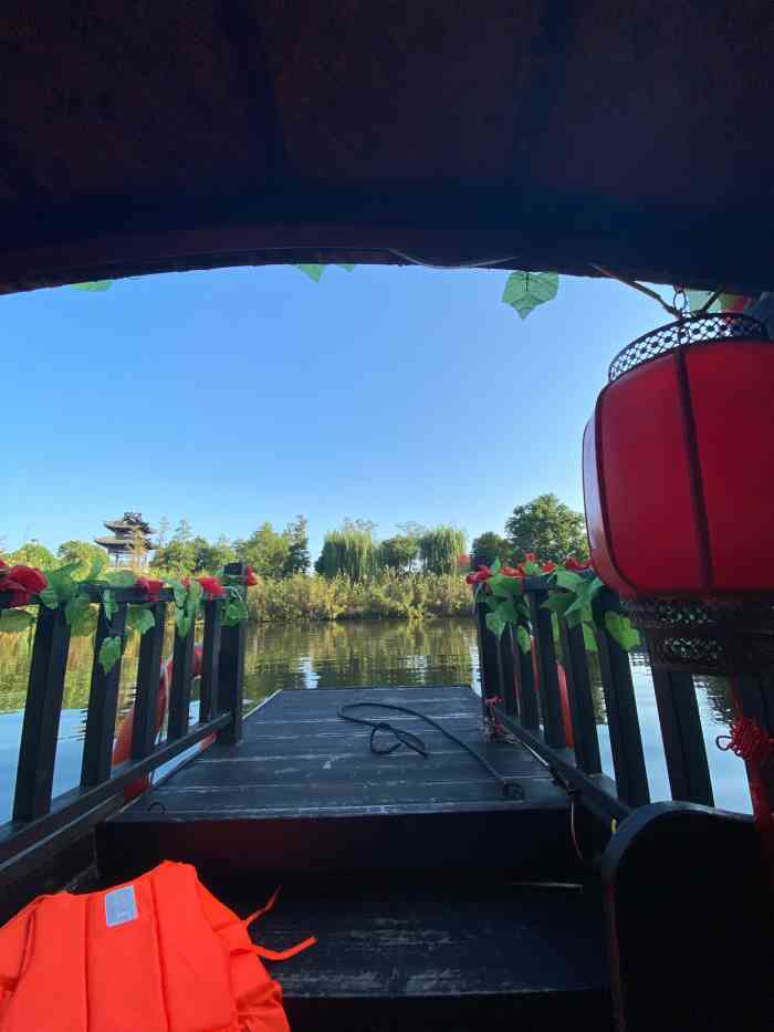 海春塔苑-"东台西溪胜景里的景点,国庆最后两天旅行团.
