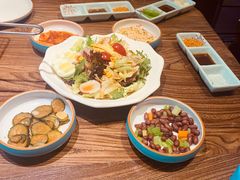 -明洞阿姨·韩式酱蟹烤肉·创意料理(三元桥店)