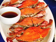 广式蒸梭子蟹-大金山酒店