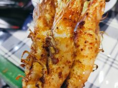 烤虾-马路牙子地桌烤肉(工体店)
